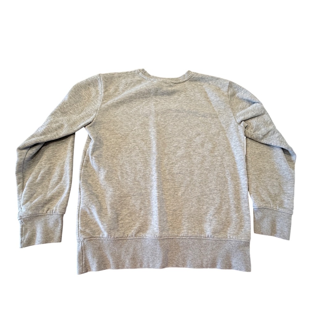 Jordan Jumpman Boys Gray Graphic Crewneck Sweatshirt Size M 10-12Y - Picture 4 of 9
